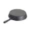 MegaChef Pre-Seasoned 3 Piece Cast Iron Skillet Set